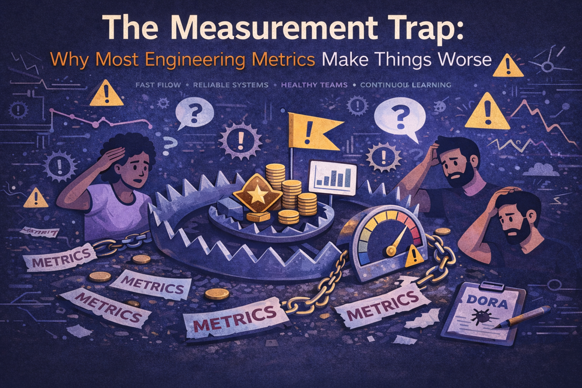 The Measurement Trap: Why Most Engineering Metrics Make Things Worse