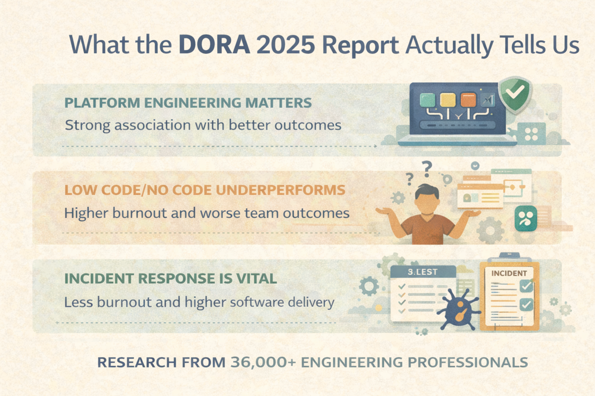 What the DORA 2025 Report Actually Tells Us