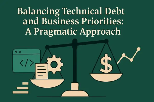 Balancing Technical Debt and Business Priorities: A Pragmatic Approach